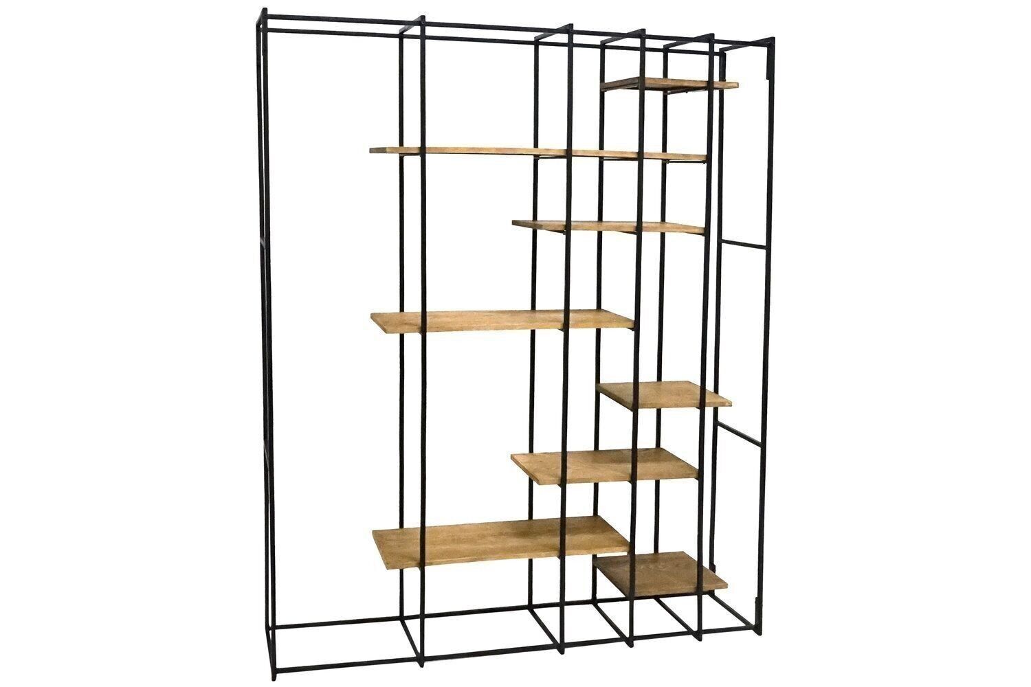 MENSOLA METALLO MDF 140X33X180 NERO MB206527