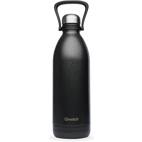 Thermoflasche XXL ROC Schwarz - 2000ml