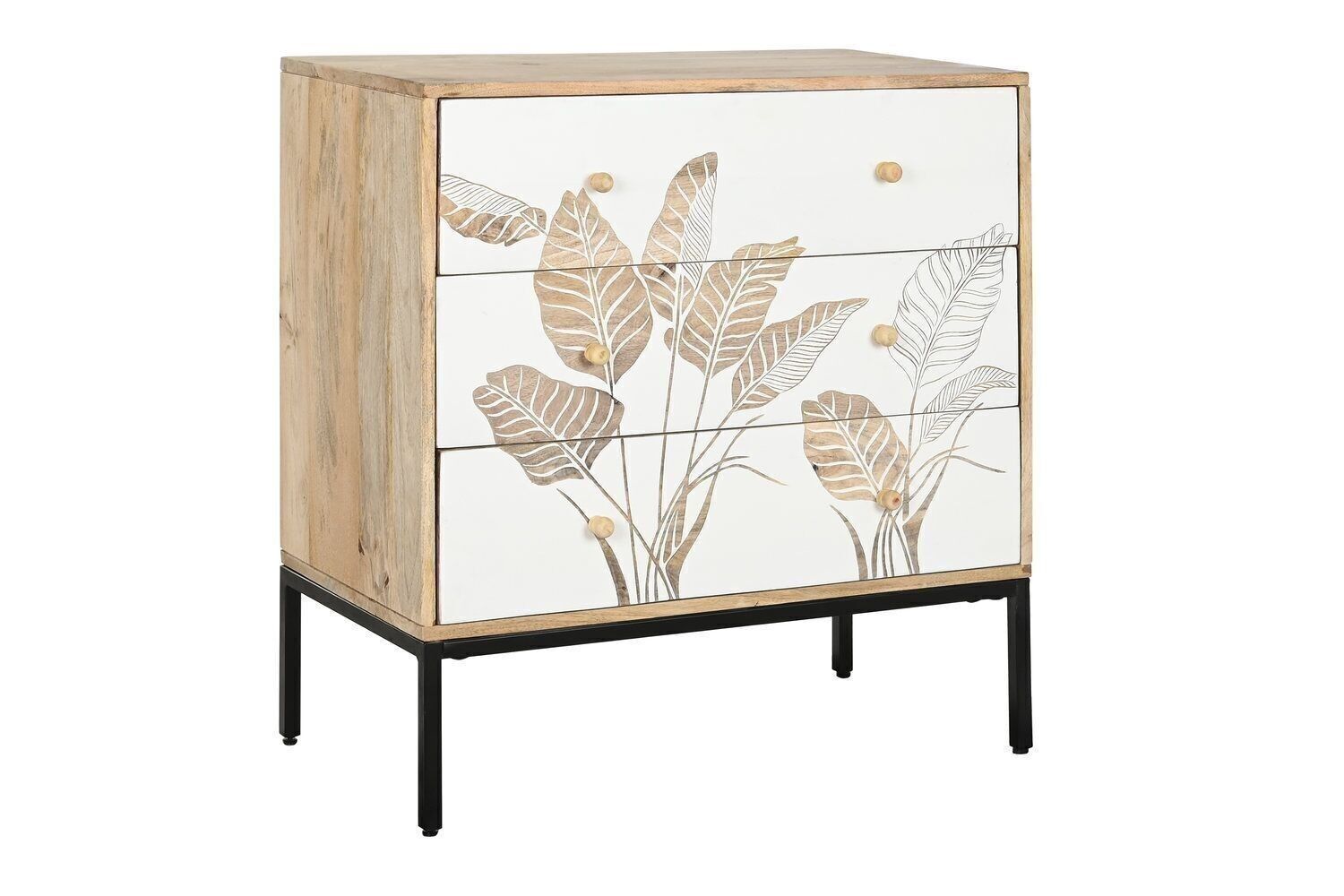 COMODO MANGO METALLO 75X40X80 LAMIERA BIANCO MB201131