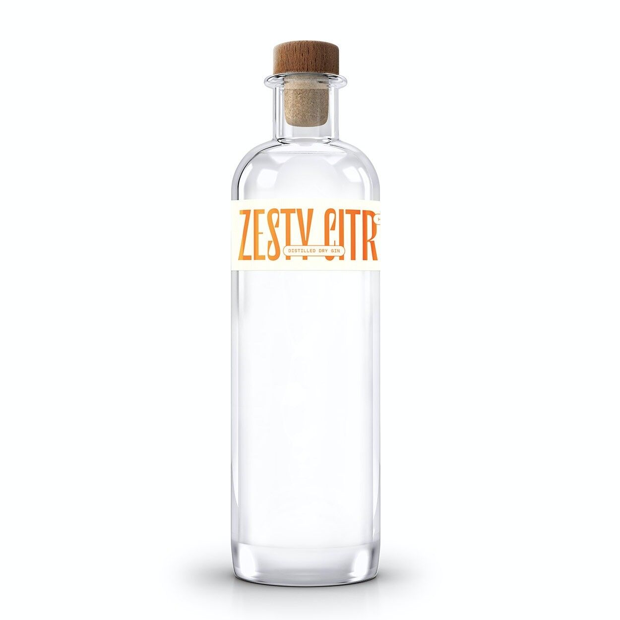 Gin secco distillato di agrumi piccante