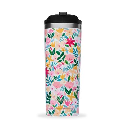 Travel Mug Flora Pink - 470 ml