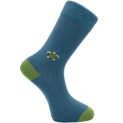 Chaussettes unies tortue