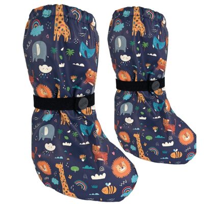 Baby booties rain shoes rain booties jungle 3-24 months (2 sizes)