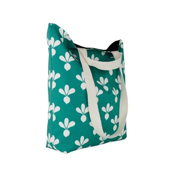 Grand sac fourre-tout du marché fermier d'été avec un motif de radis fantaisiste, cadeau pour les chefs, les cuisiniers, les gourmets 4