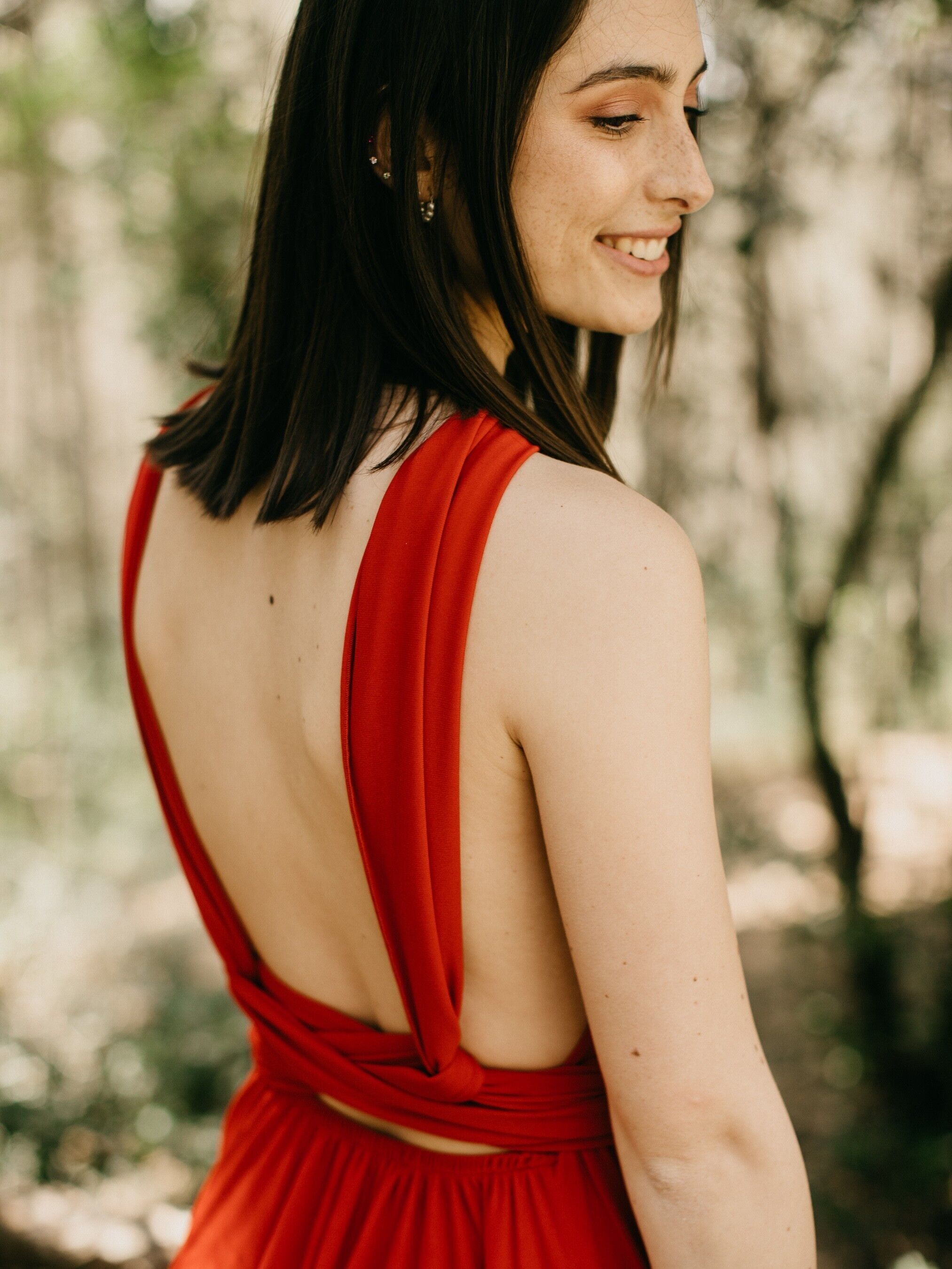 MINI ABITO ROSSO - TAGLIA UNICA