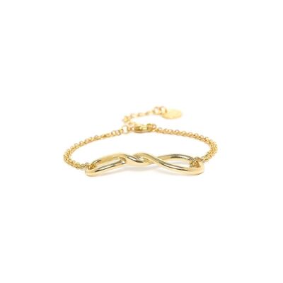 ACCOSTAGE adjustable gold chain bracelet