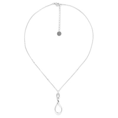 ACCOSTAGE adjustable necklace with small silver pendant