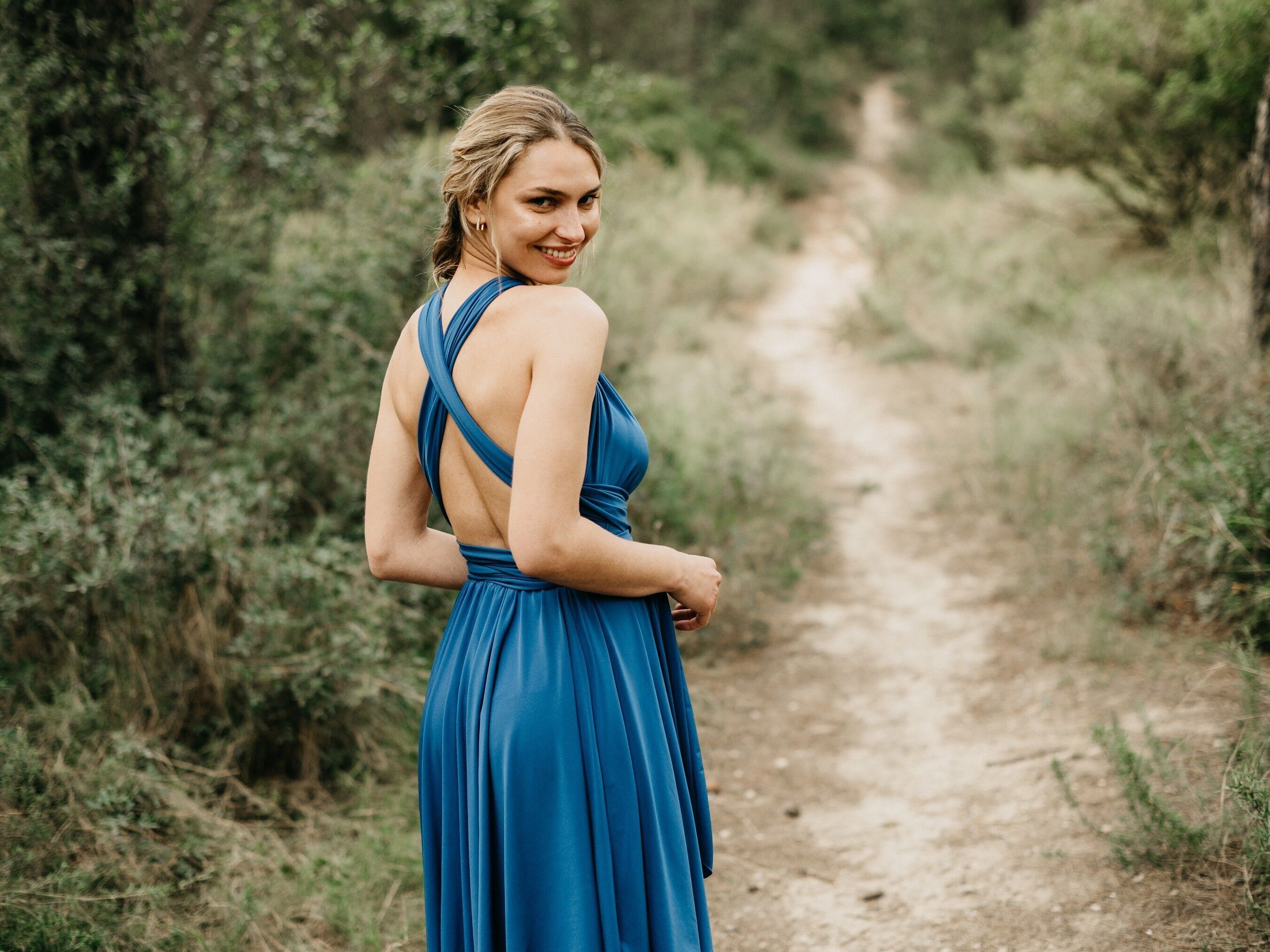 ABITO COBALTO - TAGLIA UNICA