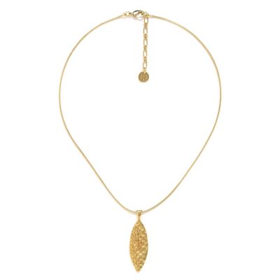 VIPER golden pendant necklace