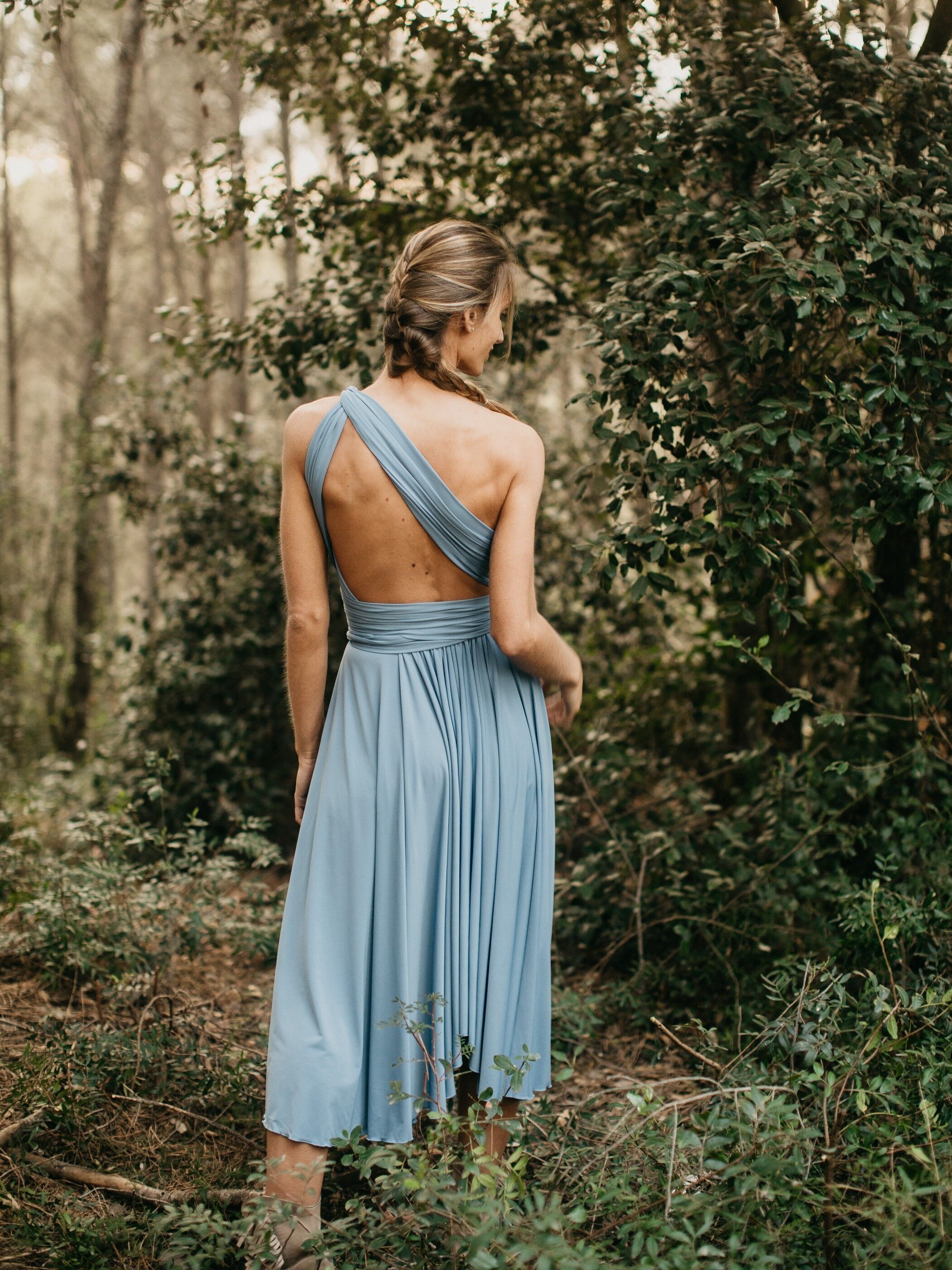 ABITO MIDI JEANS - TAGLIA UNICA