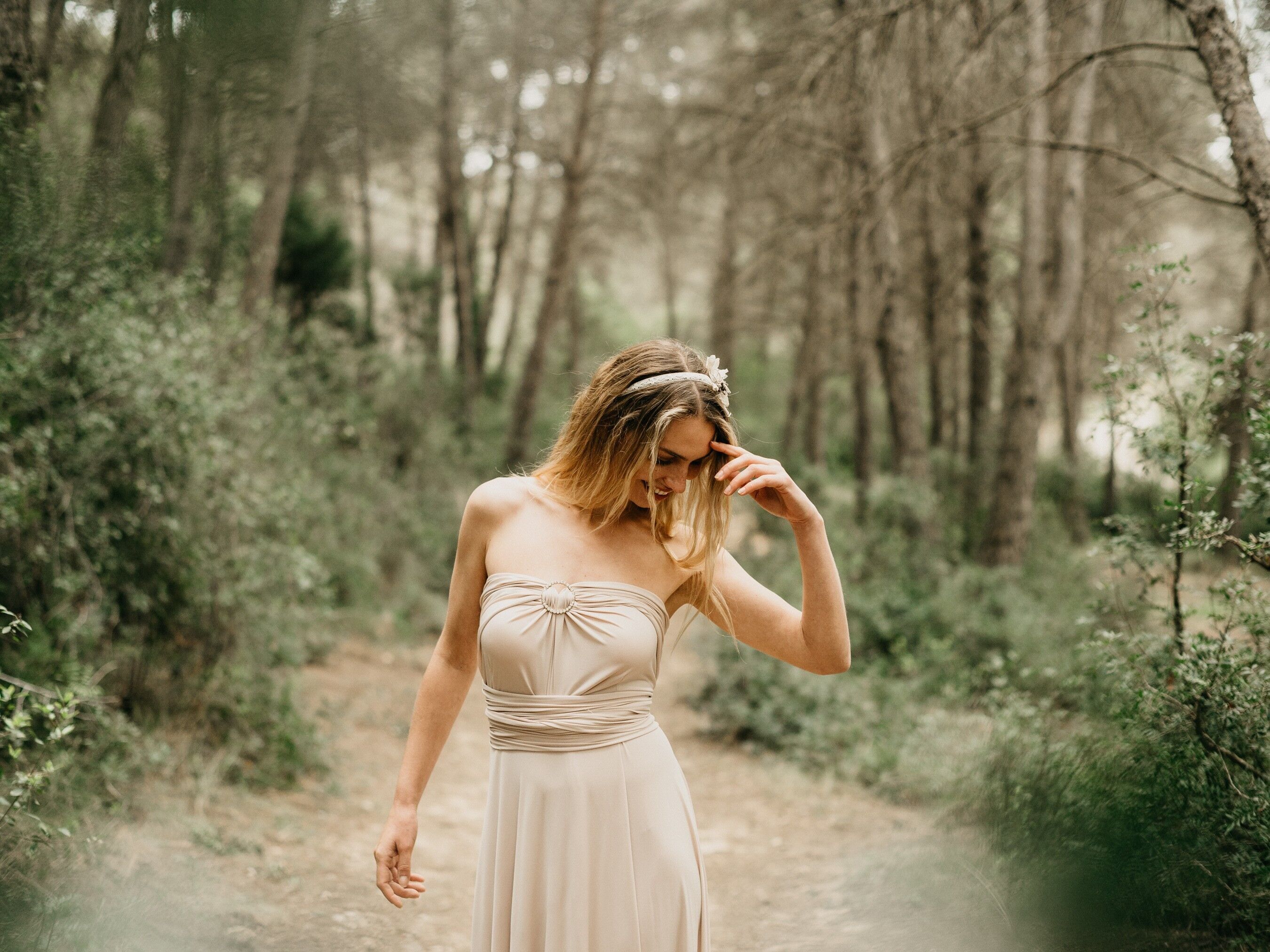 MAXI ABITO PERLE - TAGLIA UNICA