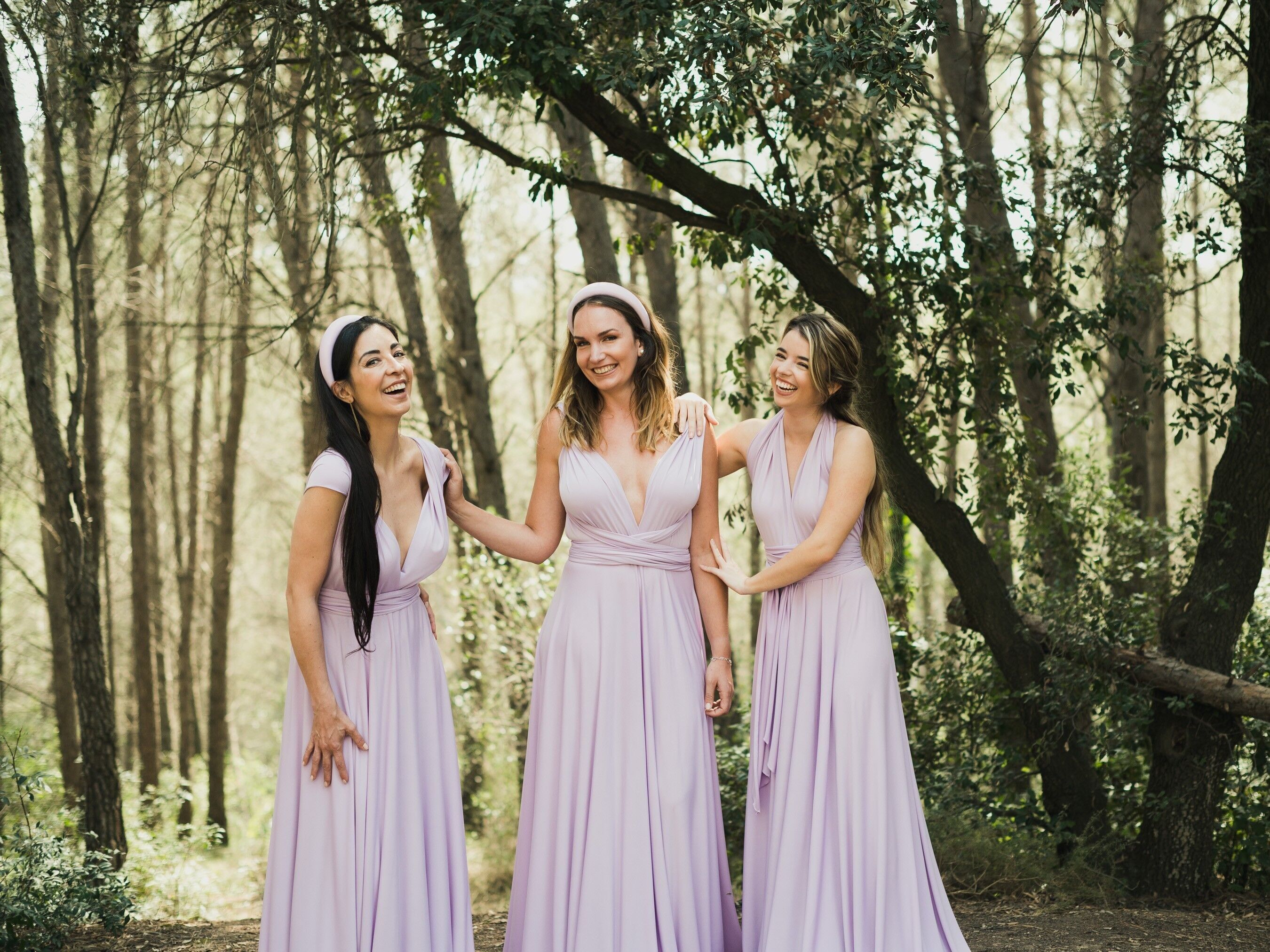 MAXI ABITO LAVANDA - TAGLIA UNICA