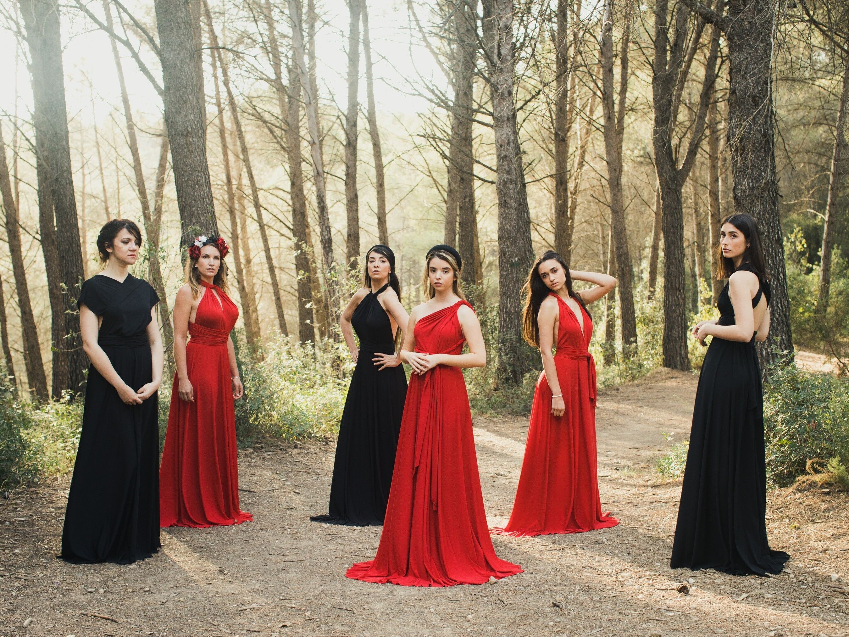 MAXI ABITO ROSSO - TAGLIA UNICA