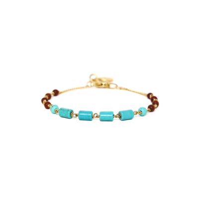 BOREAL bracelet ajustable perles bouclées