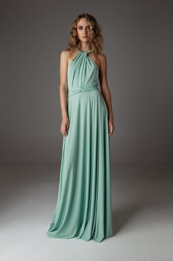 ROBE MAXI MENTHE - TAILLE UNIQUE 9