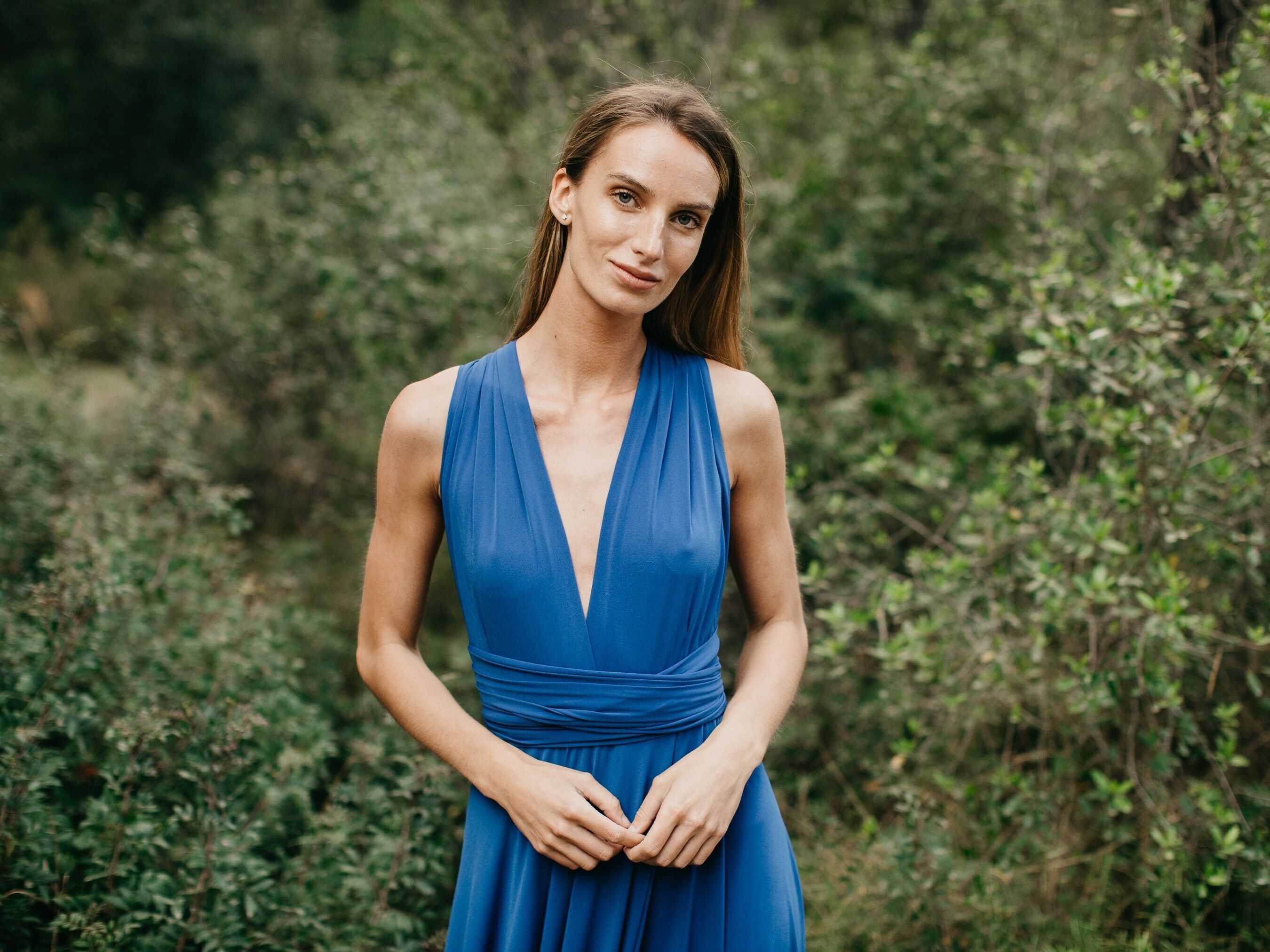 MAXI ABITO COBALTO - TAGLIA UNICA