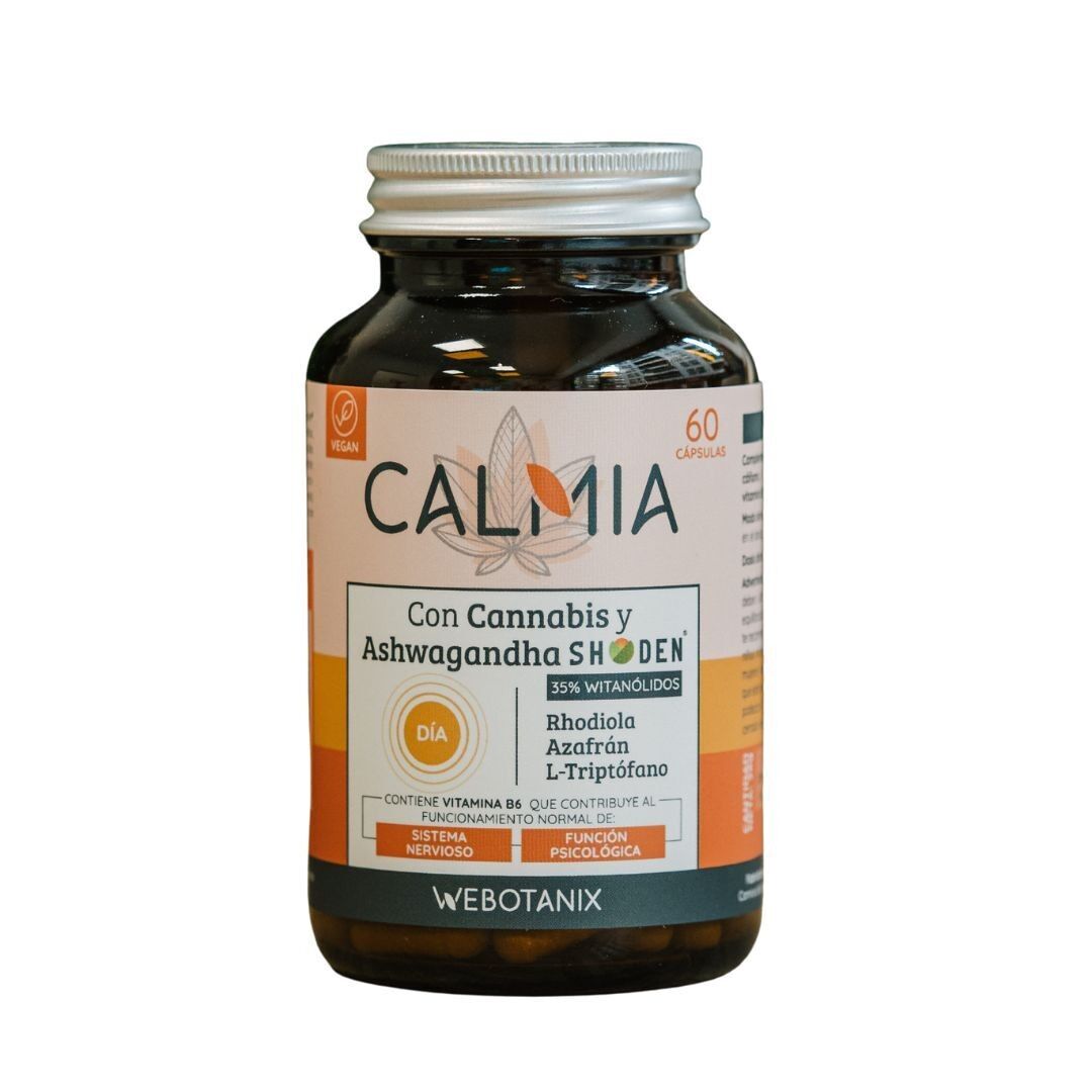 Calmia Day Ahswagandha Shoden® 60 Kapseln - Vegan - WeBotanix