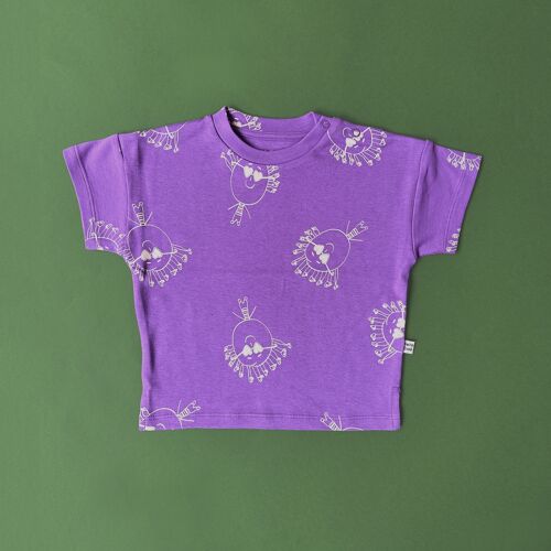 T-shirt Medusa Myrtille