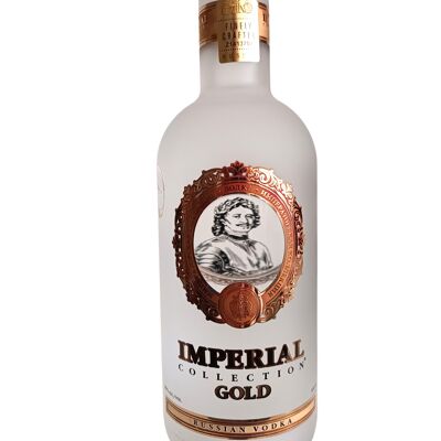 Russian vodka imperial collection gold 50 cl