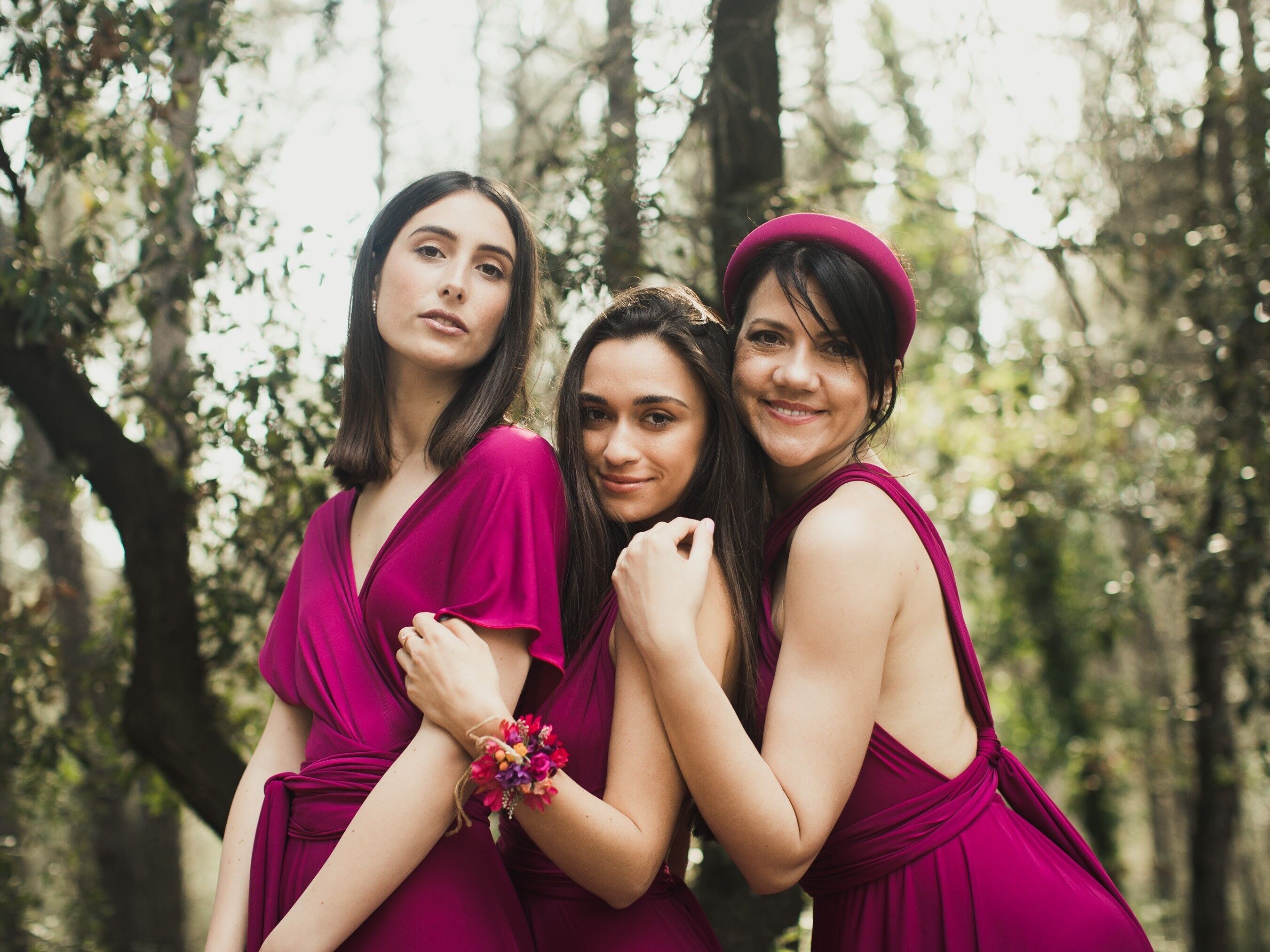 MAXI ABITO ORCHIDEA - TAGLIA CURVY