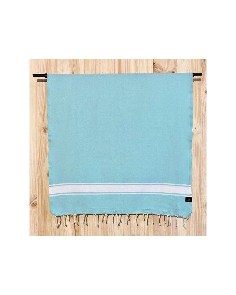 fouta bleu