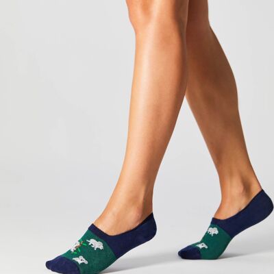 BeKoala Green – No-Show-Socken aus 100 % Bio-Baumwolle