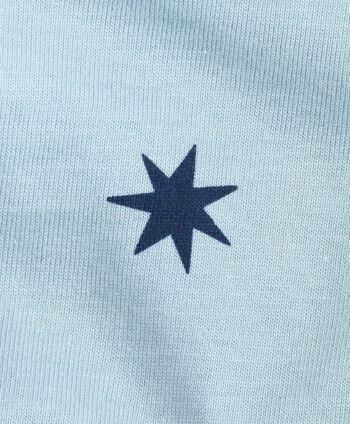 Blue Star Organic Cotton Eco-Friendly T-Shirt 3