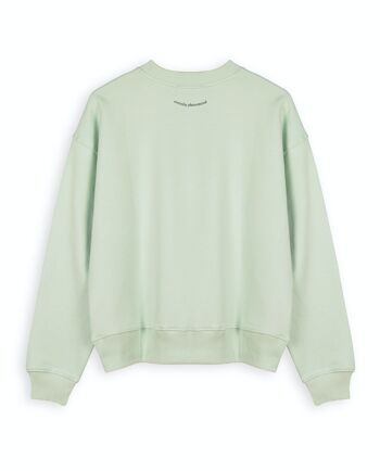 Mint Green Star Organic Cotton Jumper 2