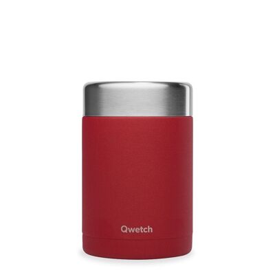 Lunch Box Thermo, Granité Rouge - 600 ml
