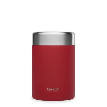 Lunch Box Thermo, Granité Rouge - 600 ml