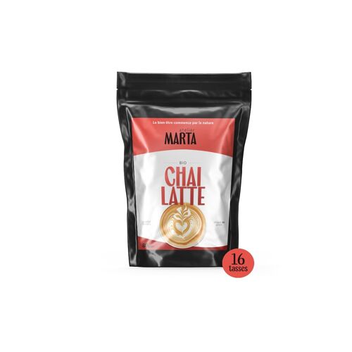 Chai Latte bio | made in Paris | reinforce le système immunitaire | format découverte