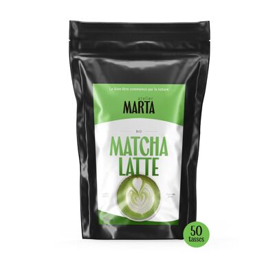 Organic Matcha Latte | made in Paris | energy and focus | Passion size