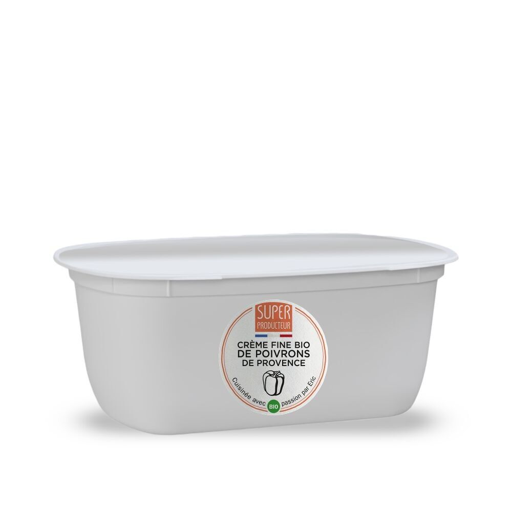 Crema fine di peperoni di Provenza bio - vaschetta da 1 kg