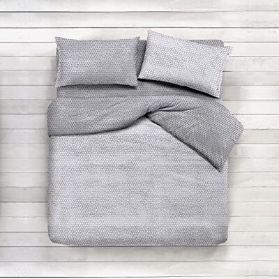 Complete Sheet Pure Cotton Dis.BonBon Grey