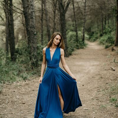 Sexy dress cobalt - unique size