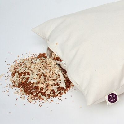 Stone pine pillow with organic millet chaff