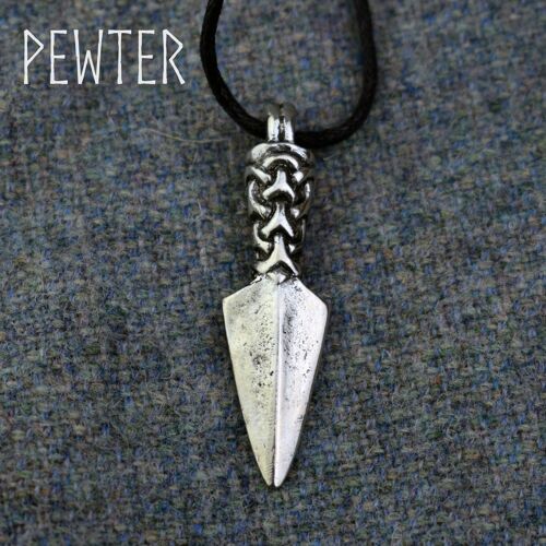 Manx Gungnir Viking Age Pewter Pendant - AV023