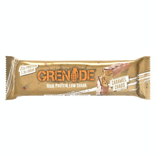 Grenade Protein Bar - Caramel Chaos - 12 bars
