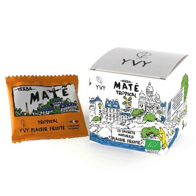 Organic Tropical Mate Tea - 15 natural bags