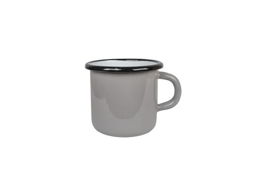 Enamel mug Grey 0,4L Isabelle Rose