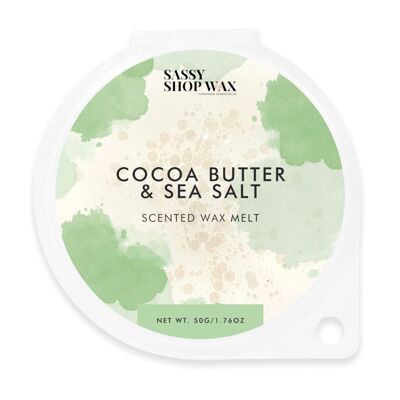 Cocoa Butter & Sea Salt - 50G Wax Melt