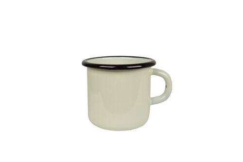 Enamel mug Beige 0,4L Isabelle Rose