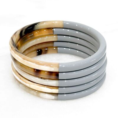 Colored genuine horn bracelet - Color 429C