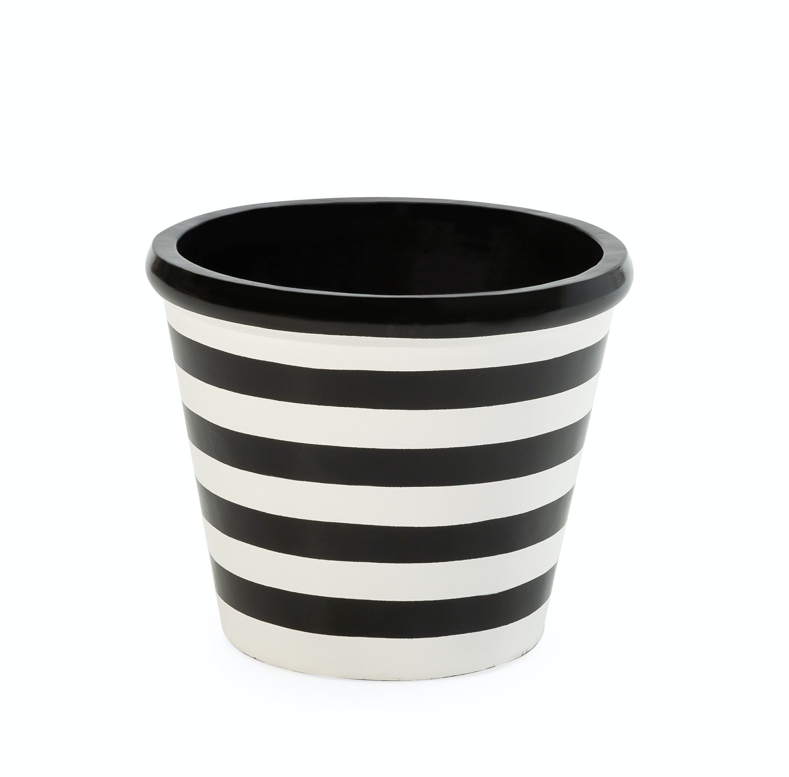 FIORIERA 60X60X49 BIANCO/NERO FIBRA CEMENTO TH2081100