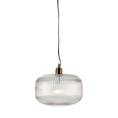 CEILING LAMP 36X36X27/215 METHACRYLATE/GOLDEN METAL TH2216900
