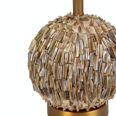 TABLE LAMP 26X26X38 GOLD METAL/NACRE TH2217000