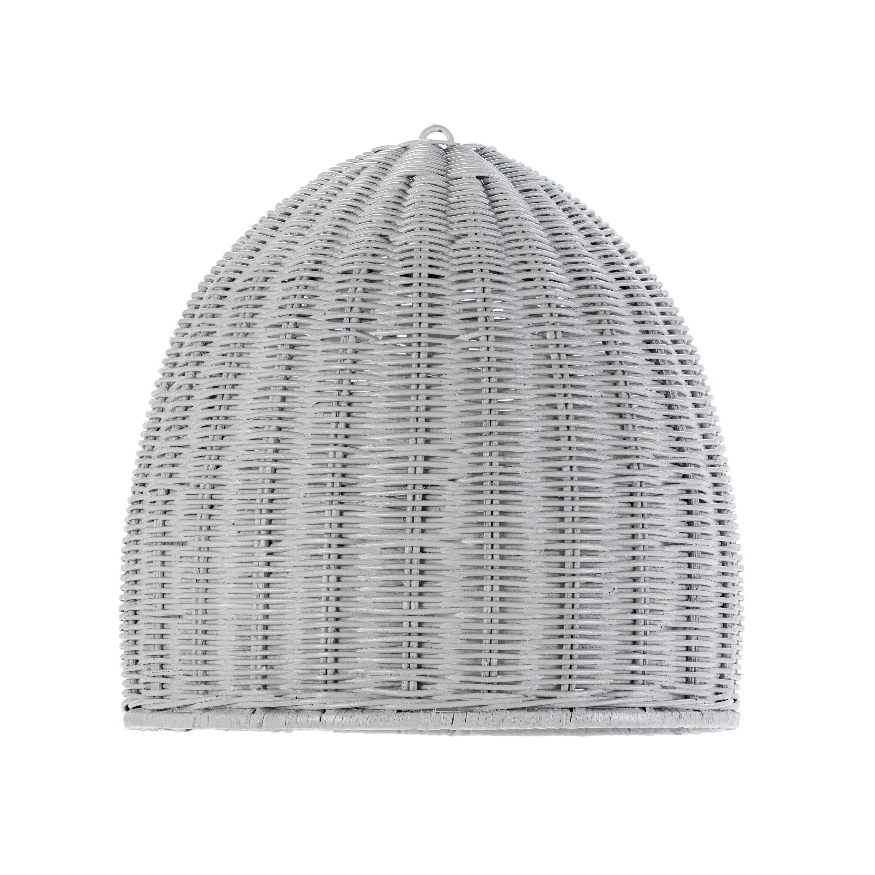 DECKENLEUCHTE 35X35X35 WEIß GEWEBE TH2989501