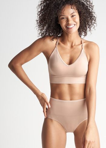 Bralette sans doublure ultralégère sans coutures avec dos en dentelle 8