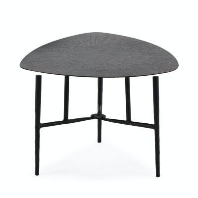 AUXILIARY TABLE 52X52X46 BLACK METAL TH6664600