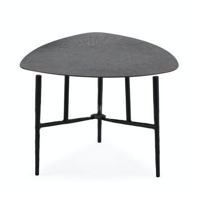 MESA AUXILIAR  52X52X46 METAL NEGRO TH6664600